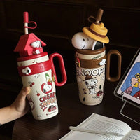 Snoopy Insulated Kawaii Water Cup
